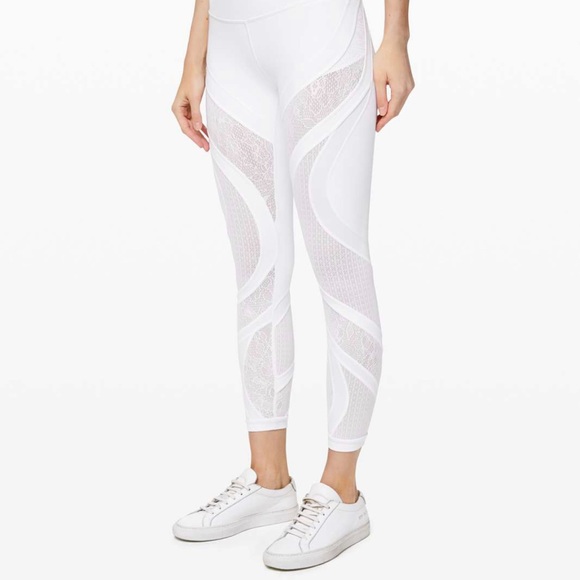 Lululemon Wunder Under Tight 25” Lace - Picture 2 of 6